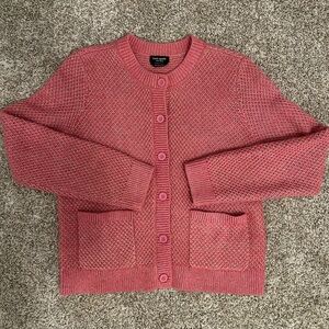 kate spade Textured Sparkle Cardigan (XS)